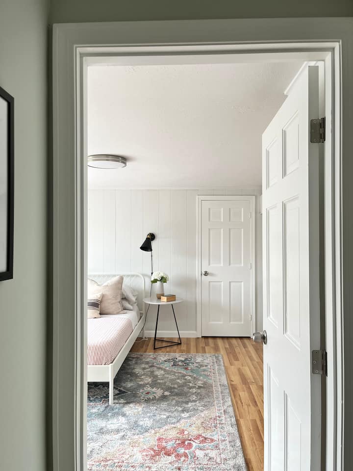 master bedroom upstairs (looking in from hallway)