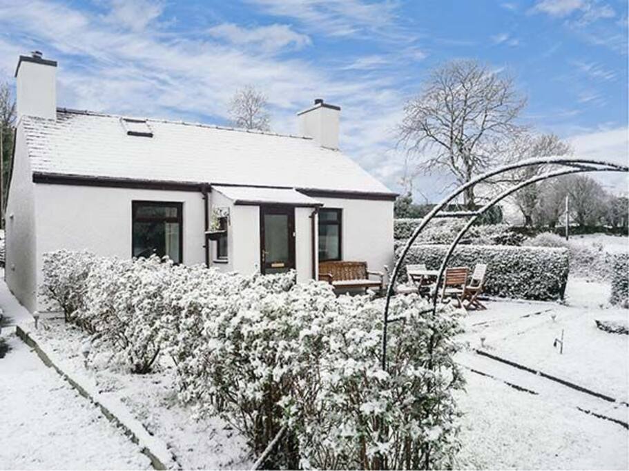 On a snowy day in Winter