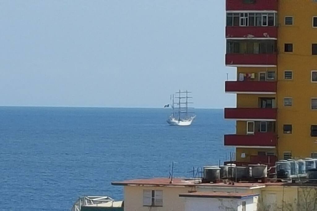 View from the balcony