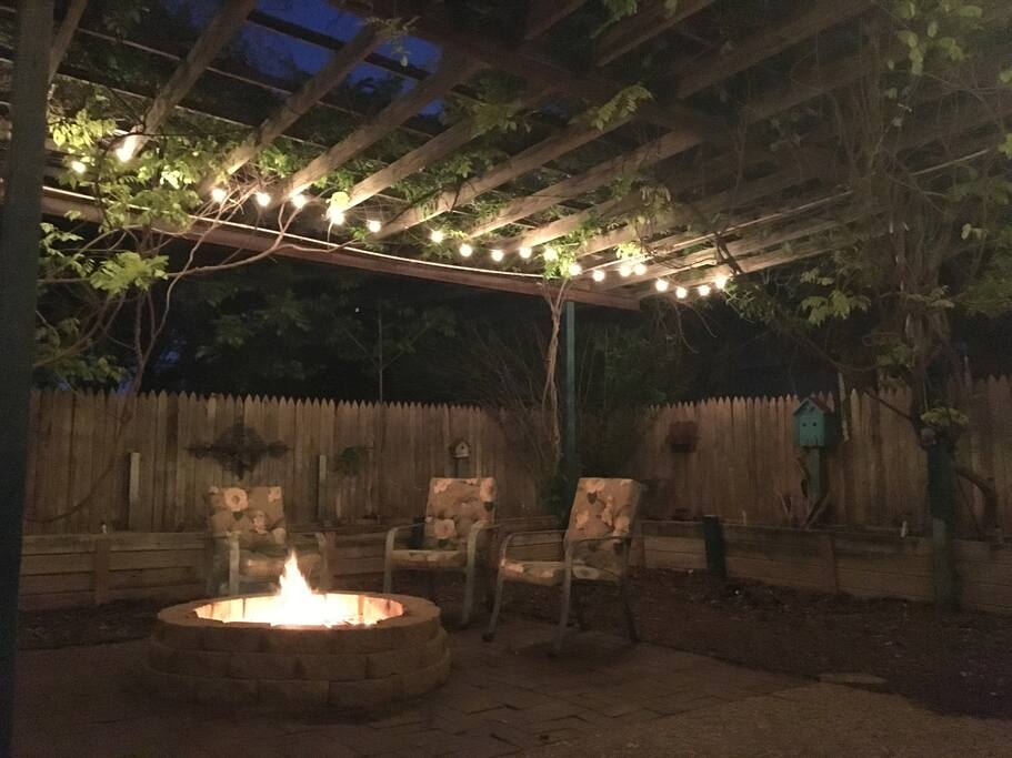 Back patio