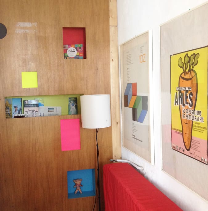 Entrée de l'appartement au 1er étage avec entrée indépendante