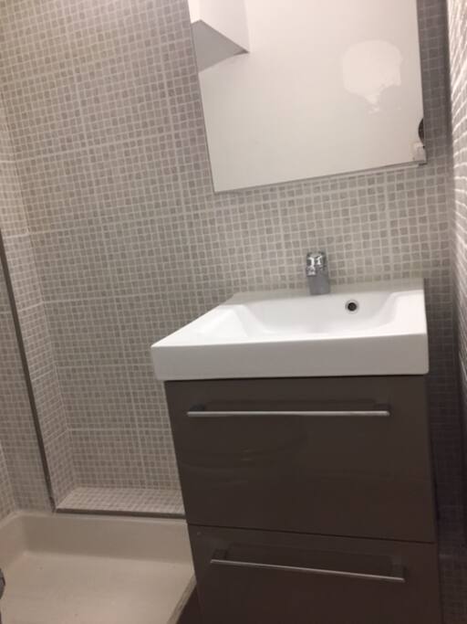 Salle d’eau avec douche et wc
