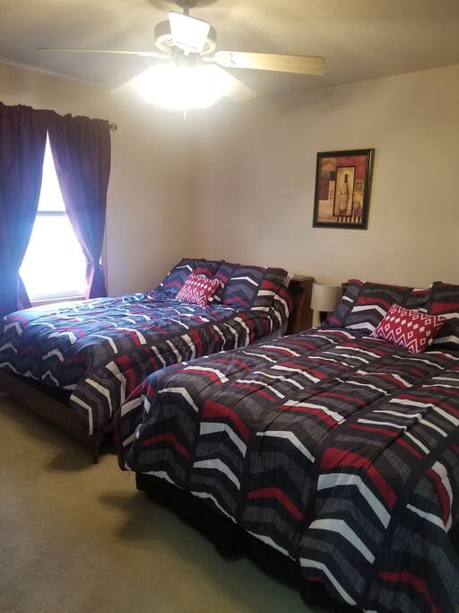 Two Comfortable Full Beds