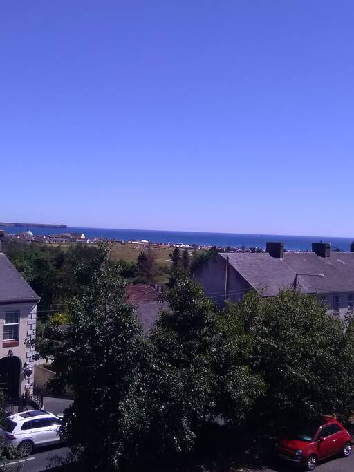 Sea views from house