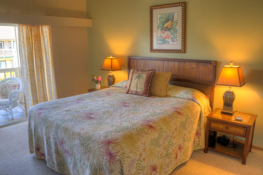 Master Bedroom with king bed