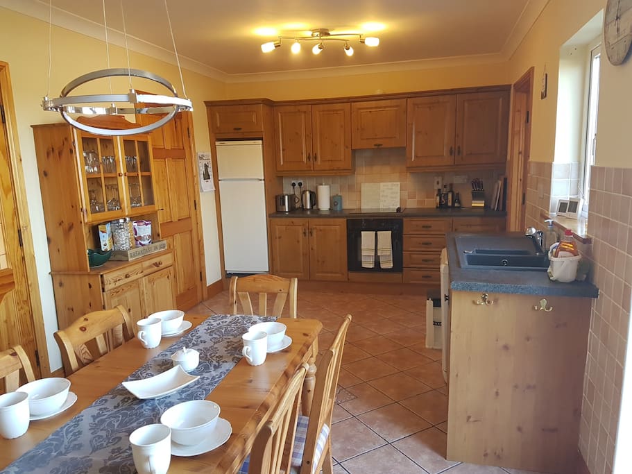 Kitchen with breakfast/dining room
