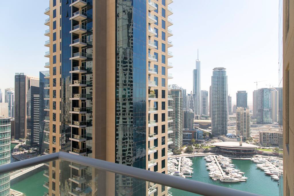 View from balcony to Marina Yacht Club.
