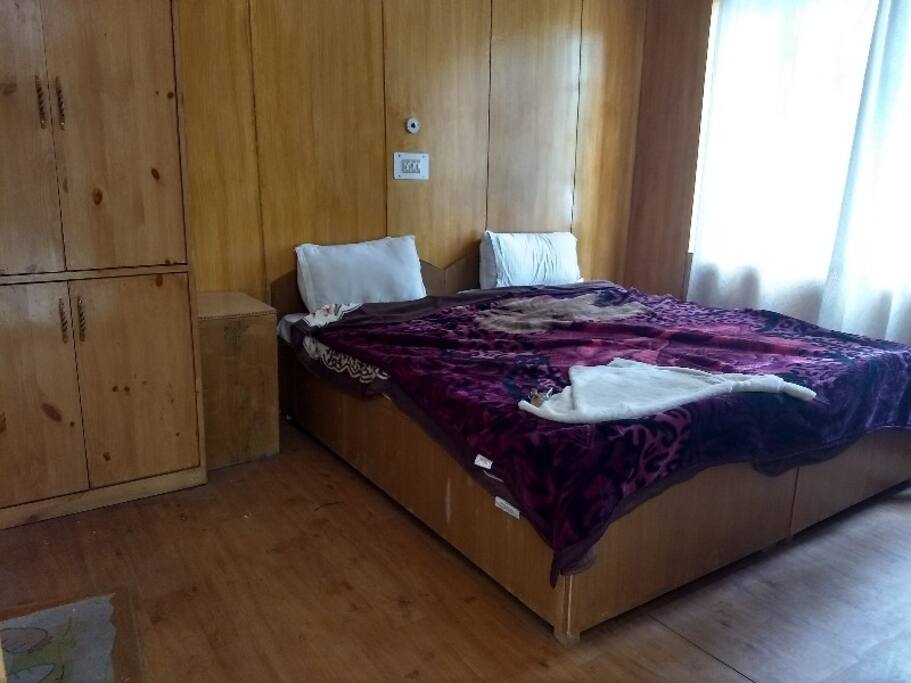 Wooden flooring for cosy feel