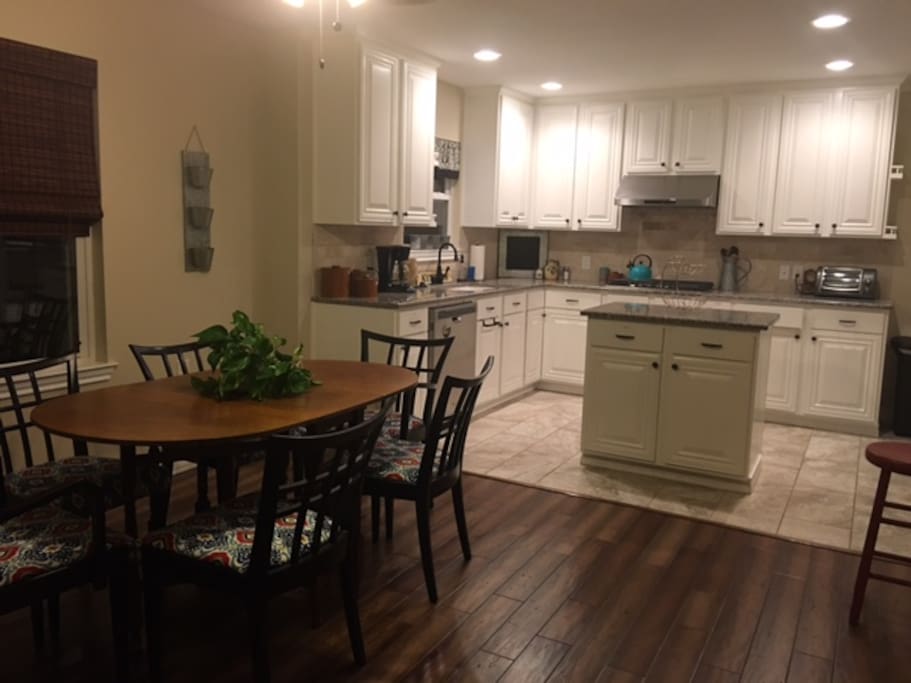Spacious kitchen with all the amenities