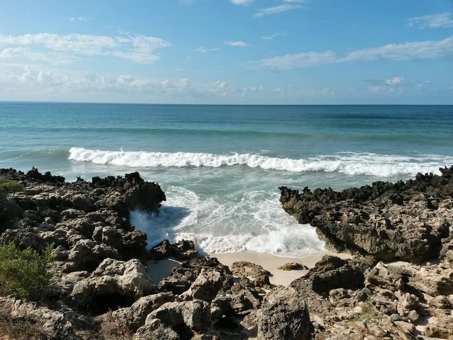 Private Rock Formation Beach at our Beach Plot