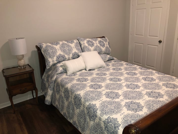 Second bedroom. Both bedrooms have plenty of closet space.