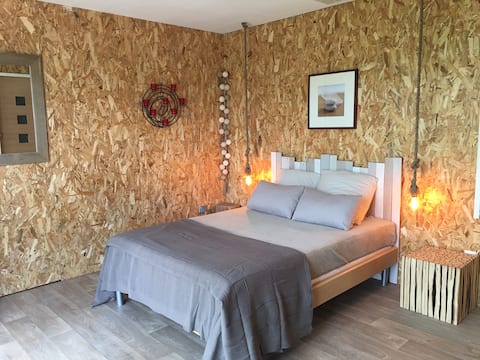 Bauduen : Chambre avec vue sur le lac