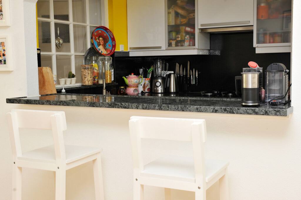 Modern open kitchen