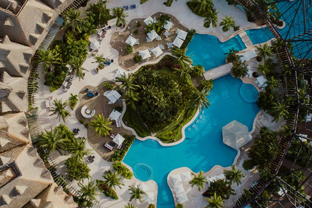 grand mayan sanctuary pools