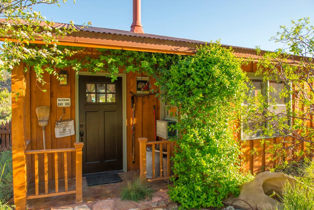Entry to Cabin
