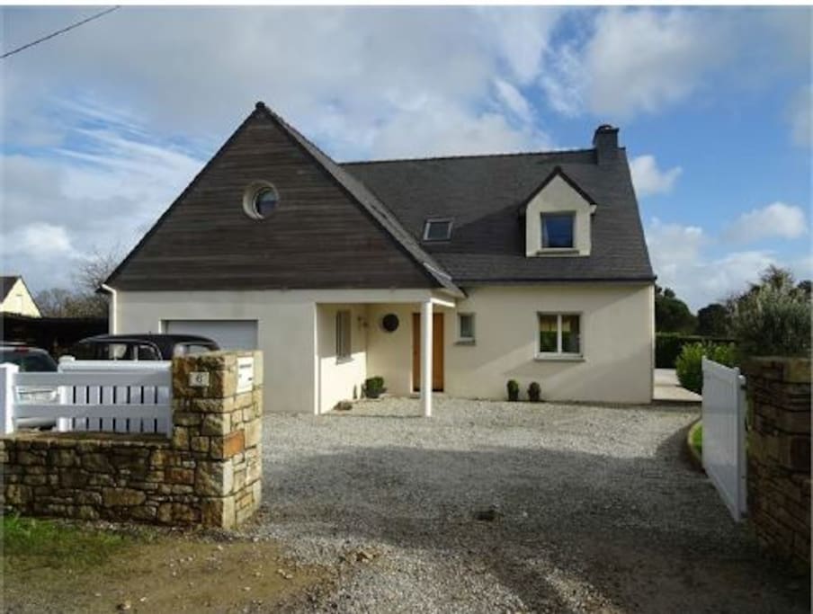 Front of the house