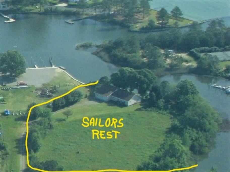 A closer look from the air