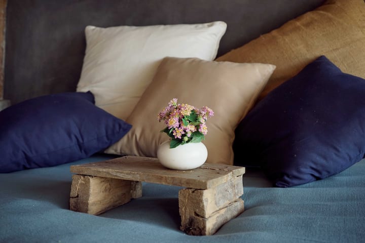 書斎での午後。 