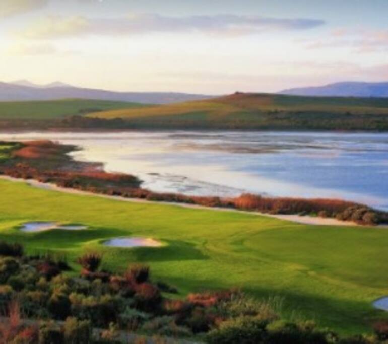 View from villa, 18th fairway