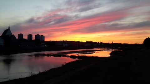 Beautiful 1 bedroom old building apartment