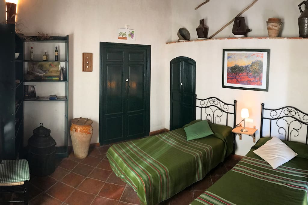 Habitación del olivo - aceite