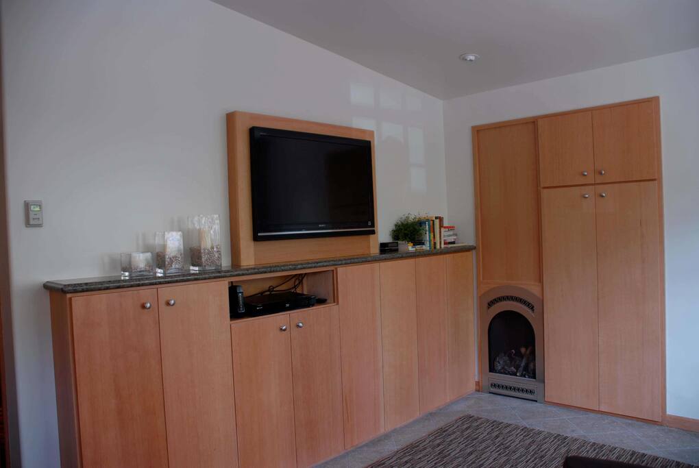 149 B Ocean View-Living Room with Fireplace