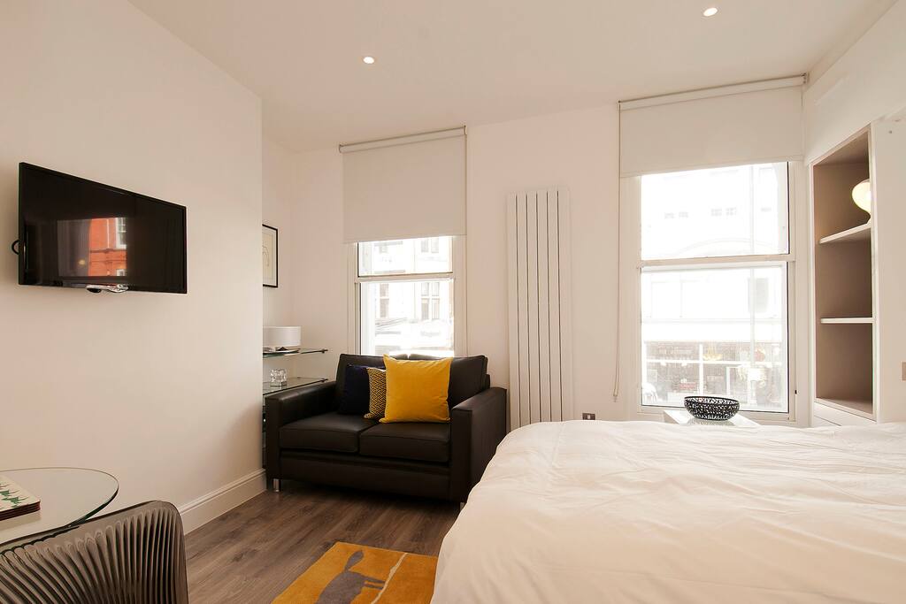 Sprawl out and hide from that drizzly London weather.