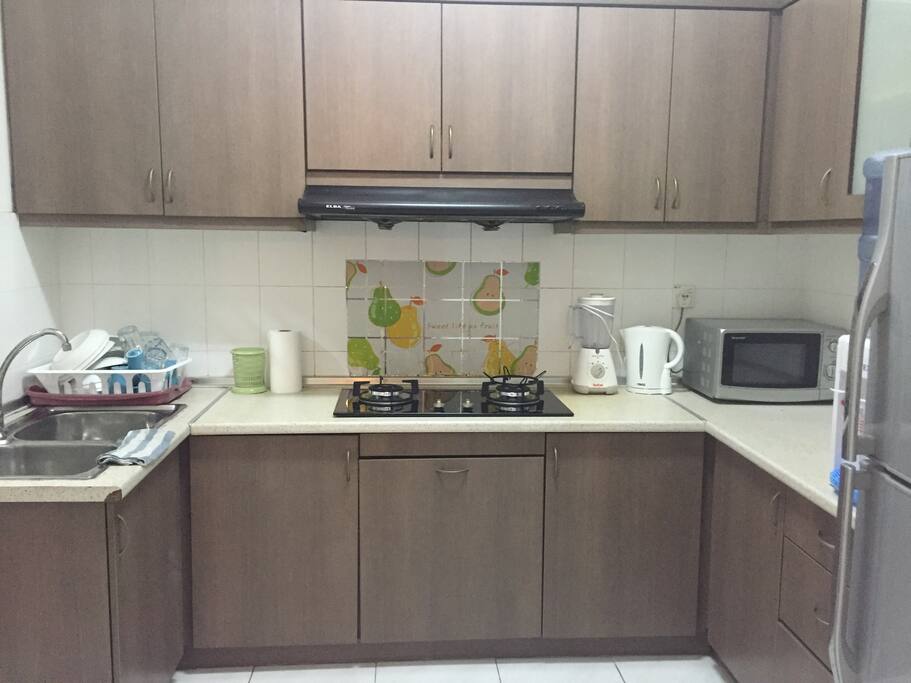 Clean kitchen