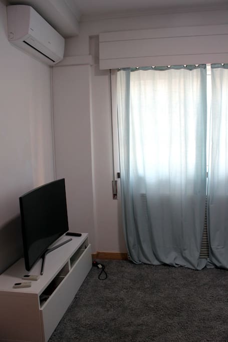 Sala com ar condicionado