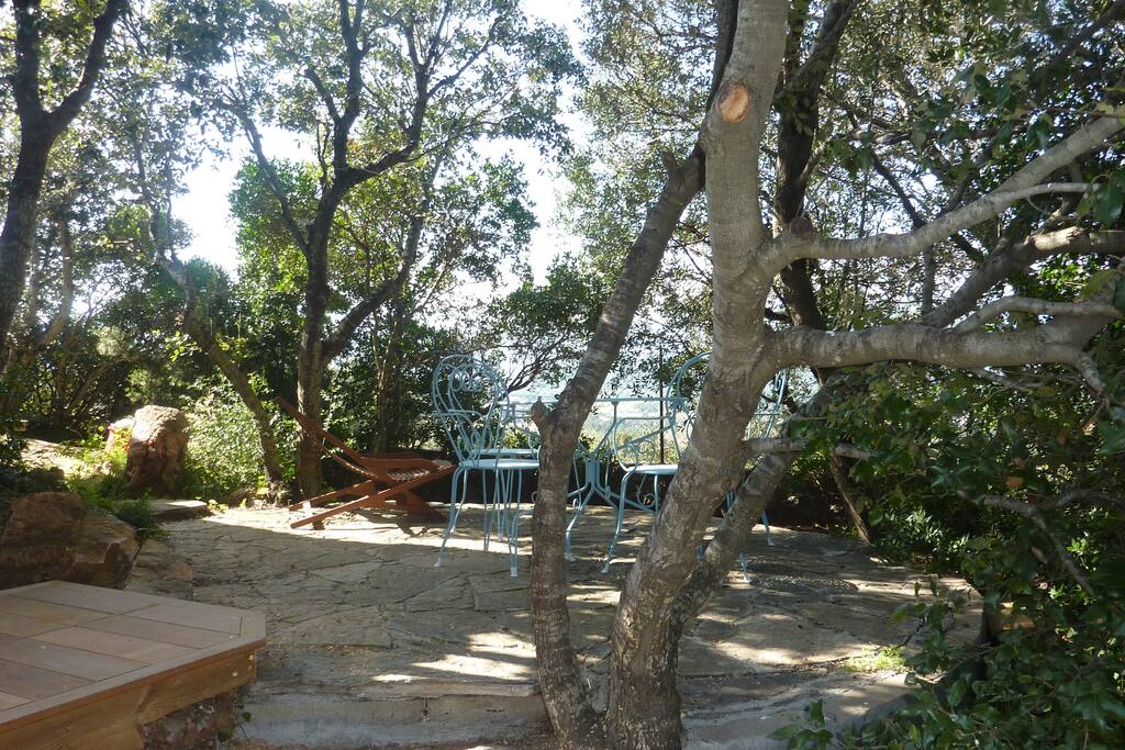 Terrasse derrière