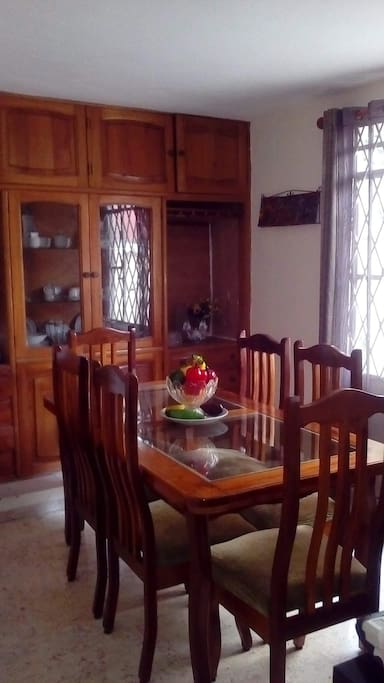 Este es el Comedor de la casa