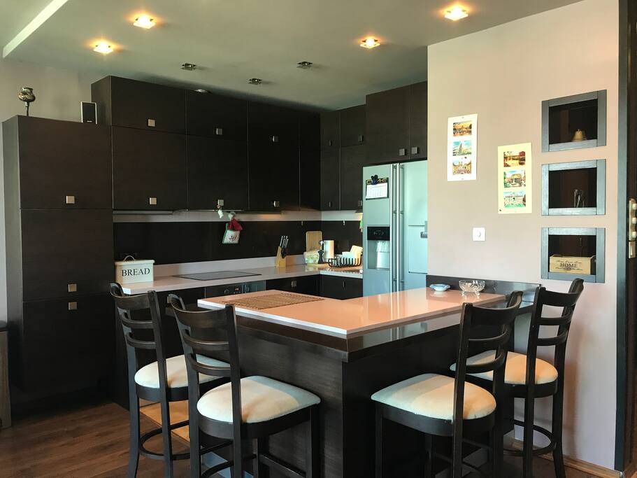 Focus on the kitchen