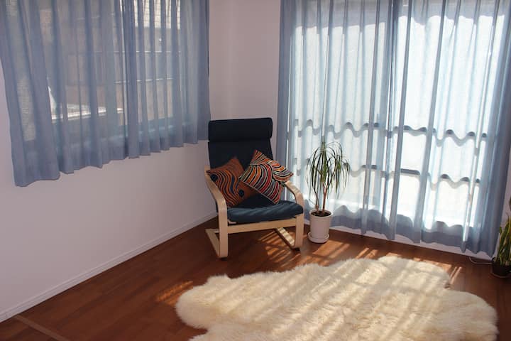 Spacious two-bedroom house near Shinjuku