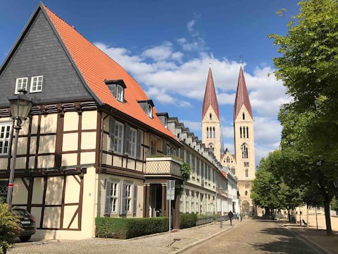 Nice apartment on the cathedral square in Halberstadt