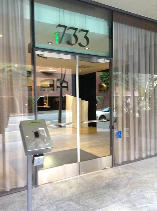 Building entrance