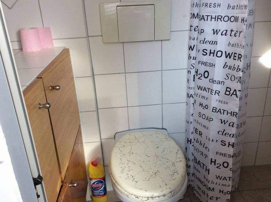 toilette et douche