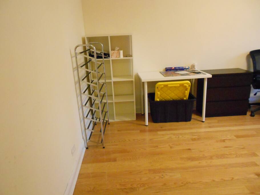 from the entrance of the bedroom