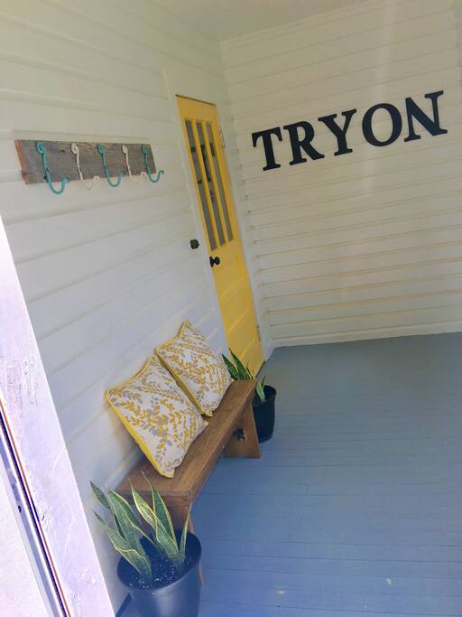 The Cutest Mudroom Entrance