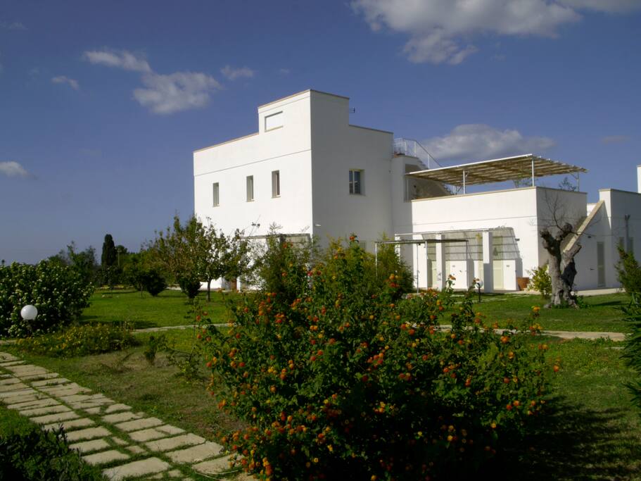 Esterno appartamento Scirocco (sotto la terrazza)