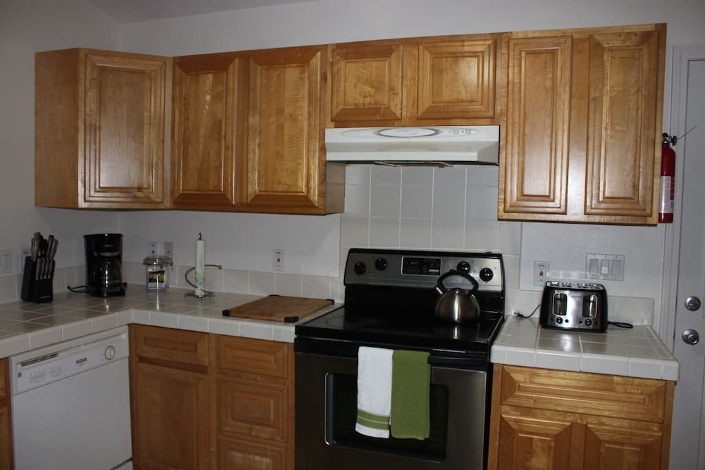 Fully equipped kitchen