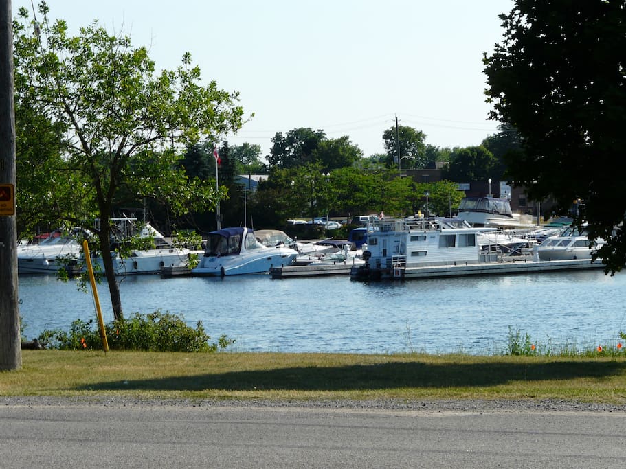 View of Little Lake from front of house