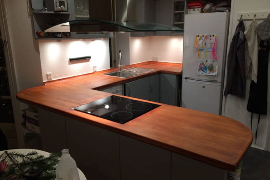 Big and open kitchen