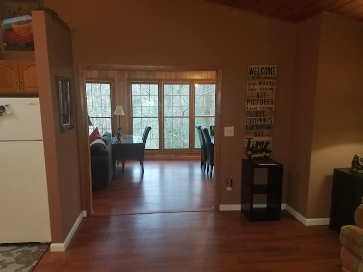 Look towards sun room