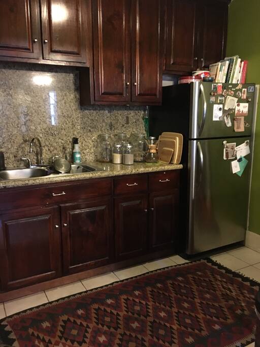 Clean equipped kitchen