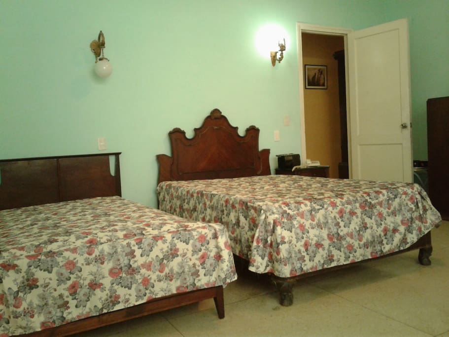 disponibilidad de dos camas