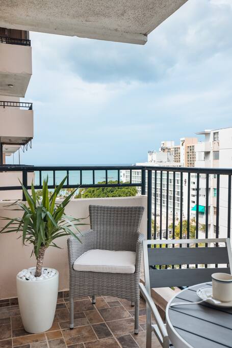 Balcony with Partial Ocean View