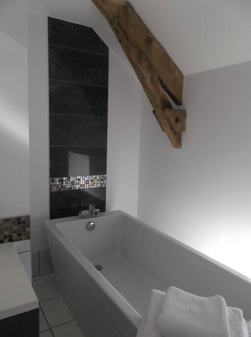 luxury sized bathtub