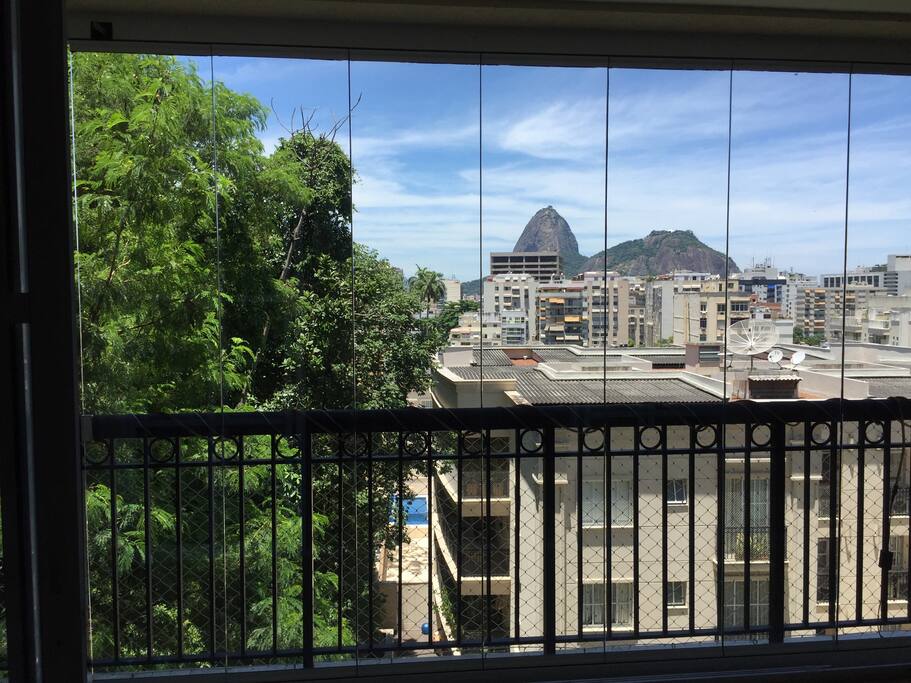 View to Pão de Açucar from living room