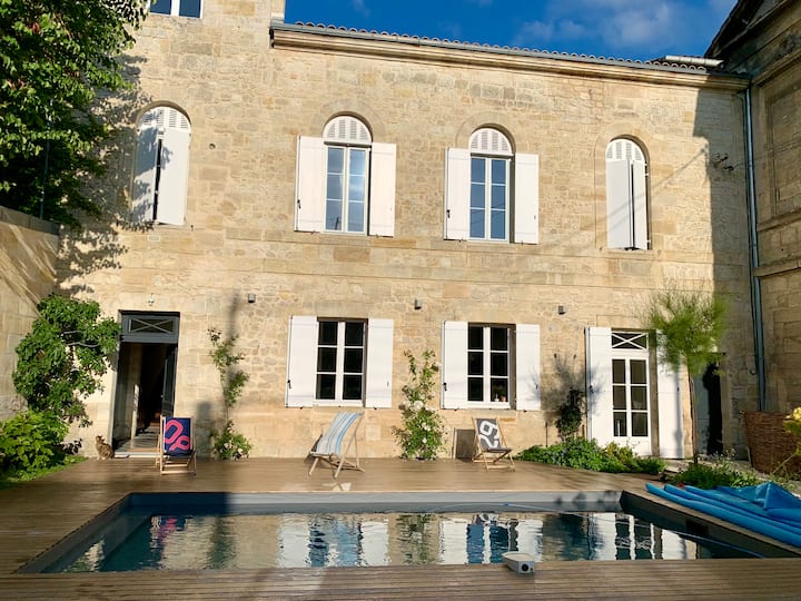 Maison De Caractère En Pierre Bordelaise. - Bordeaux