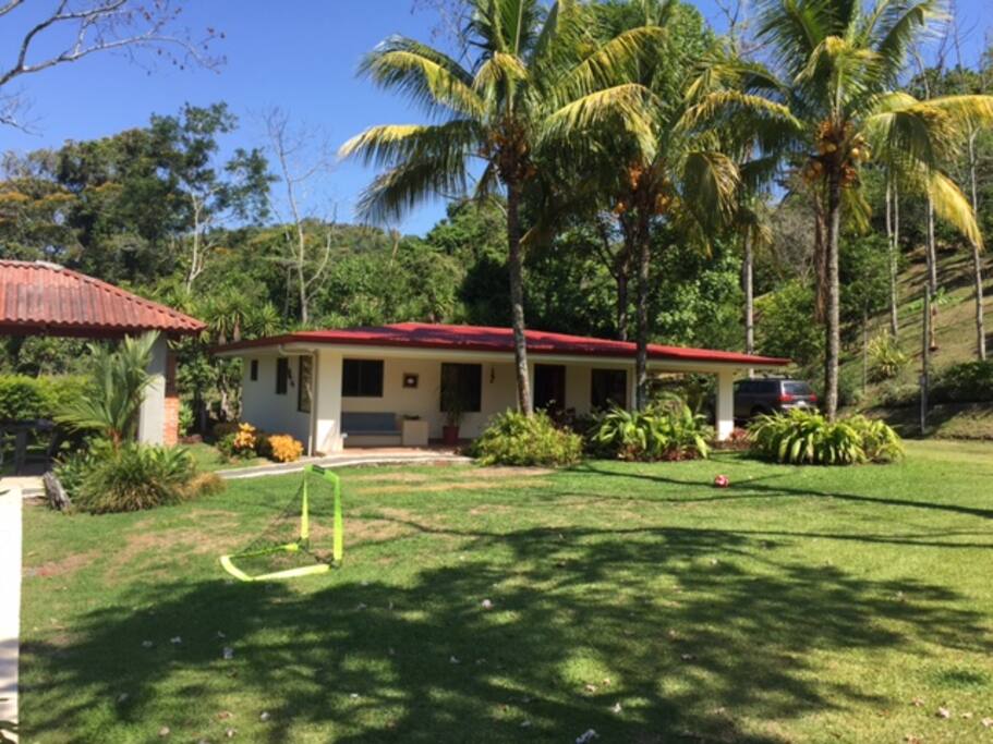 The house